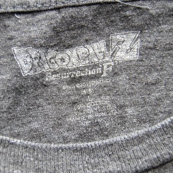 Dragon Ball Z Large Gray Short Sleeve Shirt - Picture 4 of 4